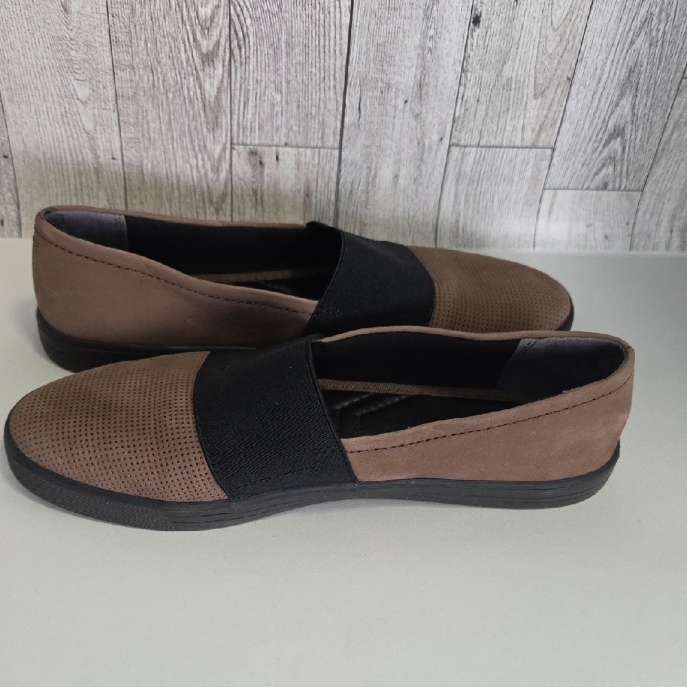 Franco Sarto Taupe Loafers - Picture 6 of 10